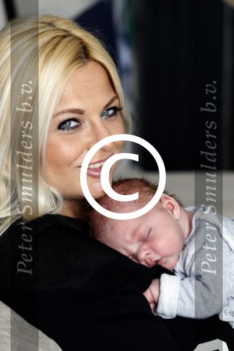 Wateringen 22 oktober 2016
Bobbi Eden en man Mark Laurenz met hun zoon Brandon ray.