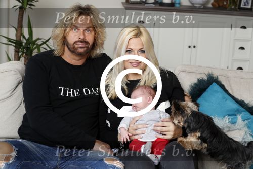 Wateringen 22 oktober 2016
Bobbi Eden en man Mark Laurenz met hun zoon Brandon ray.