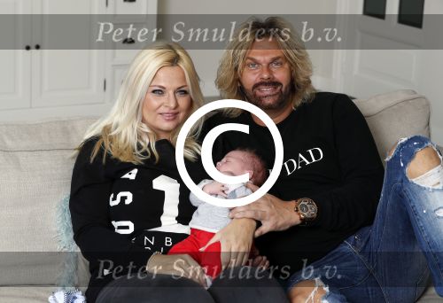 Wateringen 22 oktober 2016
Bobbi Eden en man Mark Laurenz met hun zoon Brandon ray.