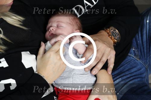 Wateringen 22 oktober 2016
Bobbi Eden en man Mark Laurenz met hun zoon Brandon ray.