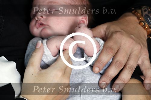 Wateringen 22 oktober 2016
Bobbi Eden en man Mark Laurenz met hun zoon Brandon ray.