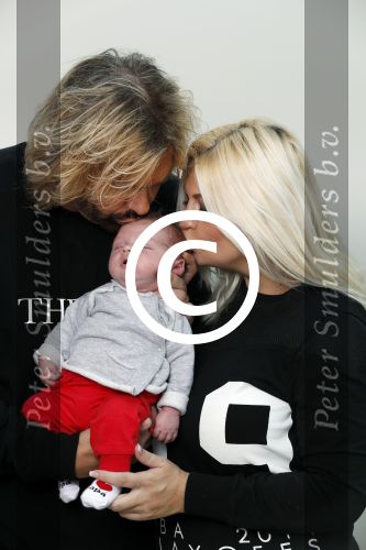 Wateringen 22 oktober 2016
Bobbi Eden en man Mark Laurenz met hun zoon Brandon ray.