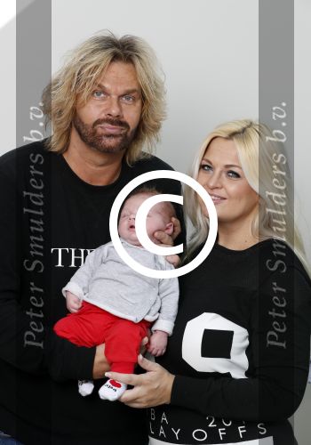 Wateringen 22 oktober 2016
Bobbi Eden en man Mark Laurenz met hun zoon Brandon ray.