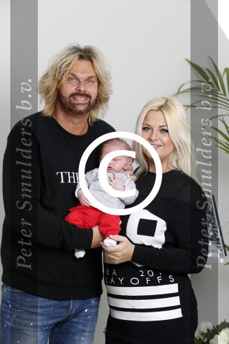 Wateringen 22 oktober 2016
Bobbi Eden en man Mark Laurenz met hun zoon Brandon ray.
