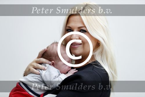 Wateringen 22 oktober 2016
Bobbi Eden en man Mark Laurenz met hun zoon Brandon ray.