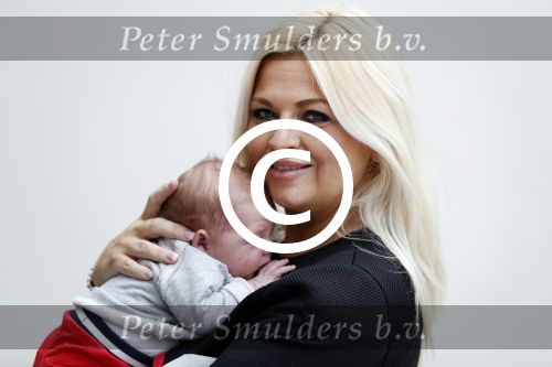 Wateringen 22 oktober 2016
Bobbi Eden en man Mark Laurenz met hun zoon Brandon ray.