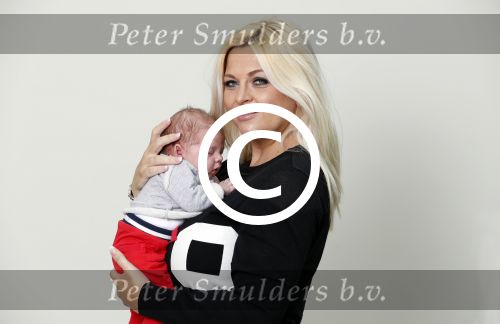 Wateringen 22 oktober 2016
Bobbi Eden en man Mark Laurenz met hun zoon Brandon ray.