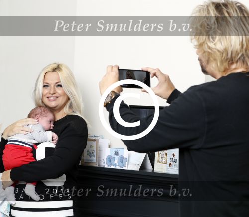 Wateringen 22 oktober 2016
Bobbi Eden en man Mark Laurenz met hun zoon Brandon ray.