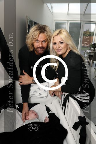Wateringen 22 oktober 2016
Bobbi Eden en man Mark Laurenz met hun zoon Brandon ray.