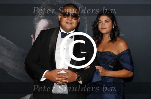 Amsterdam 31 oktober 2016 
Premiere fataal in Tuschinski. Brownie Dutch met zijn vriendin