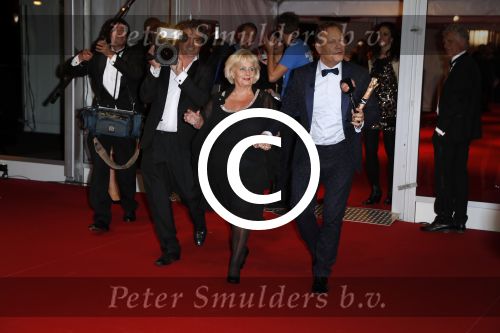 Amsterdam 13 oktober 2016
Televizierring 2016 in de heineken music Hall.
Carlo Boszhard met moeder