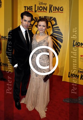 Scheveningen 30 oktober 2016
Premiere the lion king in het circustheater.
 Oren Schrijver en Celine Purcell
