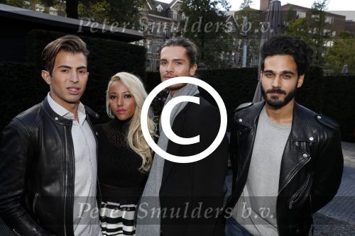 Amsterdam 10 oktober 2016
Perspresentatie SBS6 van diverse real life soaps en nieuwe programma\'s in het college hotel.
Chiel Harten, Djamila Celina Melcherts en Koen van Dijk