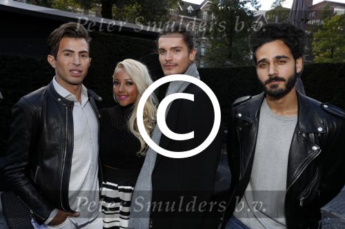 Amsterdam 10 oktober 2016
Perspresentatie SBS6 van diverse real life soaps en nieuwe programma\'s in het college hotel.
Chiel Harten, Djamila Celina Melcherts en Koen van Dijk