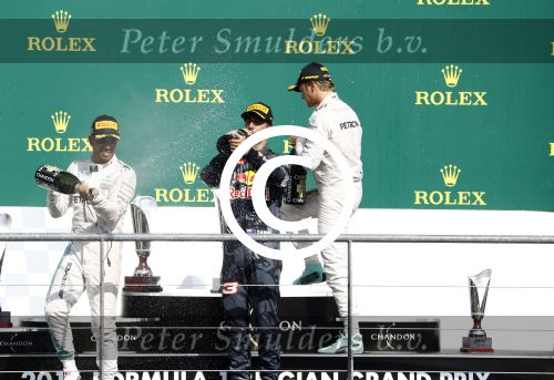 Francorchamps Spa 27 augustus 2016
F1 GP Spa Francorchamps. Daniel Ricciardo Lewis Hamilton en Nico Rosberg