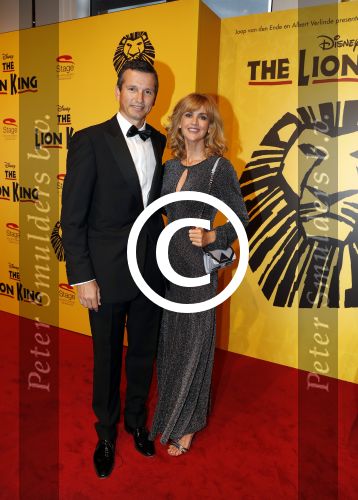 Scheveningen 30 oktober 2016
Premiere the lion king in het circustheater.
Richard Krajicek met Daphne Deckers