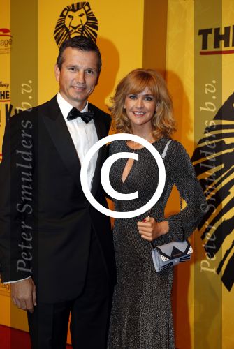 Scheveningen 30 oktober 2016
Premiere the lion king in het circustheater.
Richard Krajicek met Daphne Deckers