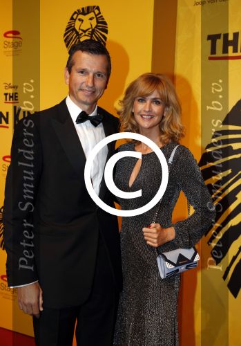Scheveningen 30 oktober 2016
Premiere the lion king in het circustheater.
Richard Krajicek met Daphne Deckers
