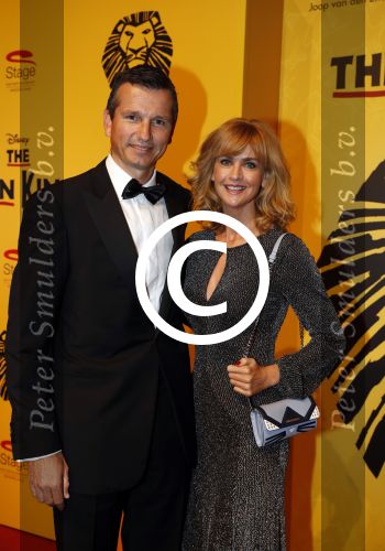 Scheveningen 30 oktober 2016
Premiere the lion king in het circustheater.
Richard Krajicek met Daphne Deckers