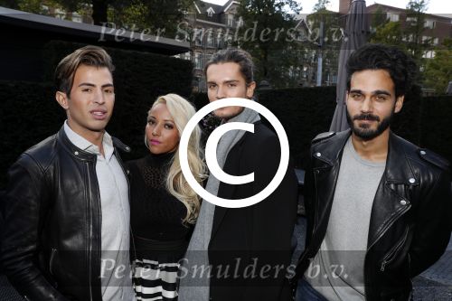 Amsterdam 10 oktober 2016
Perspresentatie SBS6 van diverse real life soaps en nieuwe programma\'s in het college hotel.
Chiel Harten, Djamila Celina Melcherts en Koen van Dijk