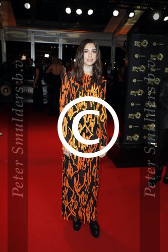 Amsterdam 13 oktober 2016
Televizierring 2016 in de heineken music Hall.
Dua Lipa