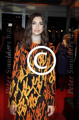 Amsterdam 13 oktober 2016
Televizierring 2016 in de heineken music Hall.
Dua Lipa