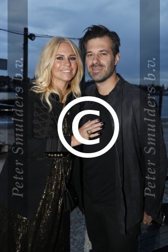Amsterdam 8 oktober 2016
JFK Gala in the harbour club Amsterdam. Winnaar Sergio Herman kwam met zijn zwangere vrouw Ellemieke Vermolen