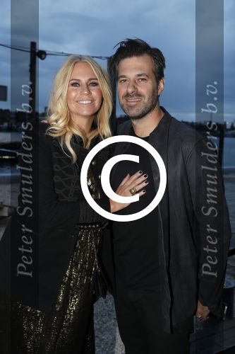 Amsterdam 8 oktober 2016
JFK Gala in the harbour club Amsterdam. Winnaar Sergio Herman kwam met zijn zwangere vrouw Ellemieke Vermolen