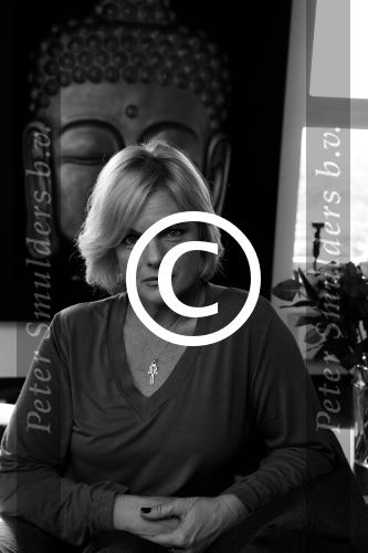 Amsterdam 21 oktober 2016
Erika Eleniak ( baywatch) wordt geinterviewd door Annette de Vries