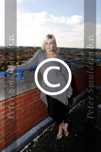 Amsterdam 21 oktober 2016
Erika Eleniak ( baywatch) wordt geinterviewd door Annette de Vries