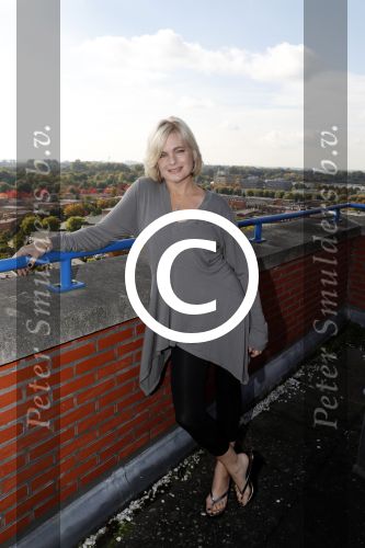 Amsterdam 21 oktober 2016
Erika Eleniak ( baywatch) wordt geinterviewd door Annette de Vries