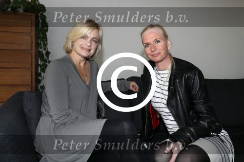 Amsterdam 21 oktober 2016
Erika Eleniak ( baywatch) wordt geinterviewd door Annette de Vries