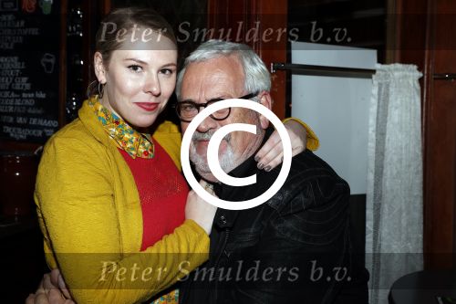 Amsterdam 14 november 2016
Boek presentatie Henk Schiffmacher . Ernst daniel Smid met dochter Coosje