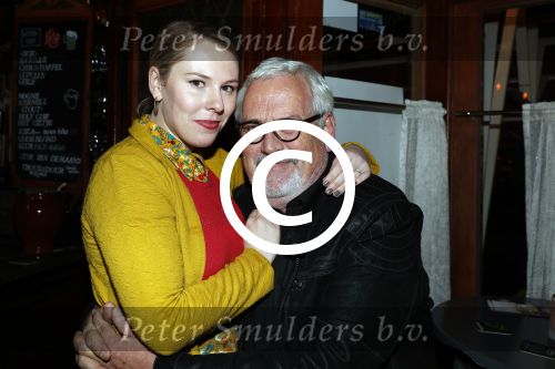 Amsterdam 14 november 2016
Boek presentatie Henk Schiffmacher . Ernst daniel Smid met dochter Coosje