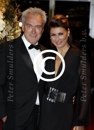 Amsterdam 13 oktober 2016
Televizierring 2016 in de heineken music Hall.
Euvgenia Parakhina met man