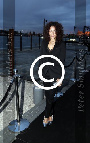 Amsterdam 8 oktober 2016
JFK Gala in the harbour club Amsterdam. Eva van de Wijdeven en partner Naftali Wattilete