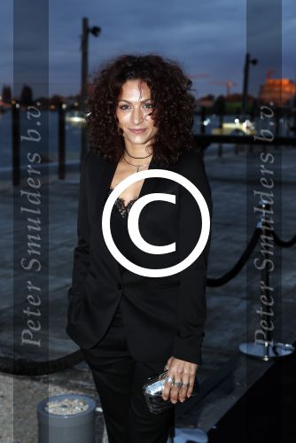 Amsterdam 8 oktober 2016
JFK Gala in the harbour club Amsterdam. Eva van de Wijdeven en partner Naftali Wattilete
