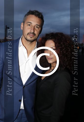 Amsterdam 8 oktober 2016
JFK Gala in the harbour club Amsterdam. Eva van de Wijdeven en partner Naftali Wattilete