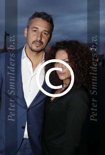 Amsterdam 8 oktober 2016
JFK Gala in the harbour club Amsterdam. Eva van de Wijdeven en partner Naftali Wattilete
