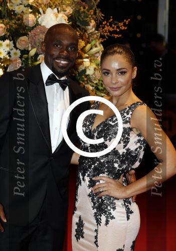 Amsterdam 13 oktober 2016
Televizierring 2016 in de heineken music Hall.
Fajah Lourens met vriend