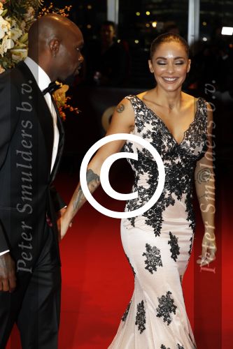Amsterdam 13 oktober 2016
Televizierring 2016 in de heineken music Hall.
Fajah Lourens met vriend