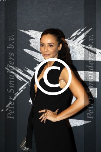 Amsterdam 31 oktober 2016 
Premiere fataal in Tuschinski. Fajah Lourens met een kennis