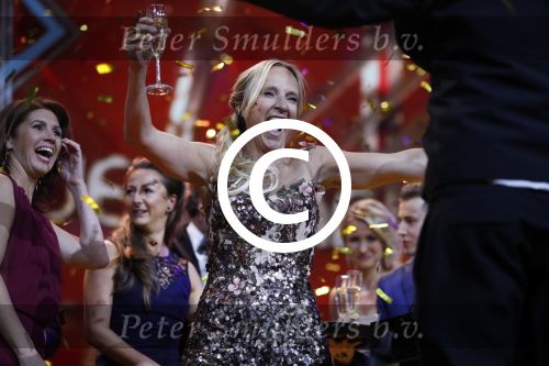 Amsterdam 13 oktober 2016
Televizierring 2016 in de heineken music Hall. Winnares Floortje Dessing met haar ouders