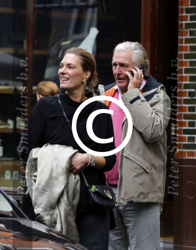 Amsterdam 8 oktober 2016
Frits Kroymans met een vriendin op de cornelis schuytstraat