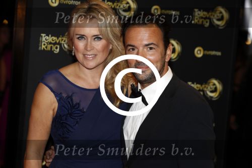 Amsterdam 13 oktober 2016
Televizierring 2016 in de heineken music Hall.
Gerard Ekdom met vrouw