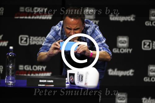 Amsterdam 1 november 2016 
Persconferentie Glory met Badr Hari en Rico Verhoeven in de HMH