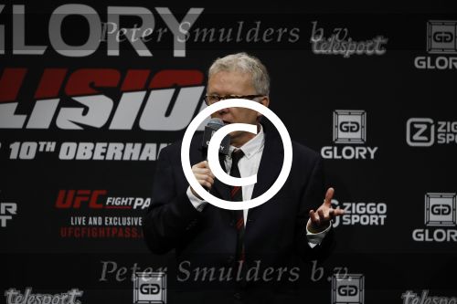 Amsterdam 1 november 2016 
Persconferentie Glory met Badr Hari en Rico Verhoeven in de HMH