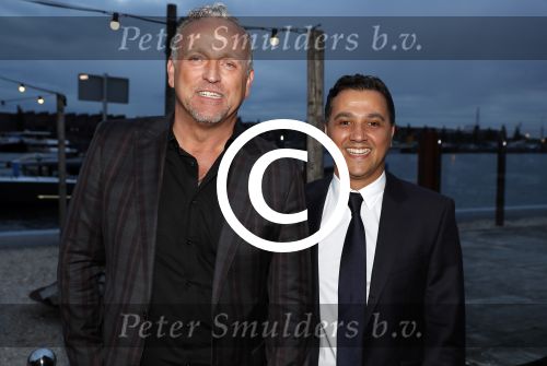 Amsterdam 8 oktober 2016
JFK Gala in the harbour club Amsterdam. Gordon met beste vriend Patrick