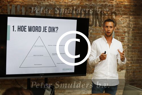 Amsterdam 13 oktober 2016
Presentatie clean meals van Renee Vervoorne en Guy v d Reyden