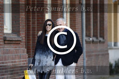 Amsterdam 22 oktober 2016
Harry Mens met zijn vriendin in Amsterdam zuid